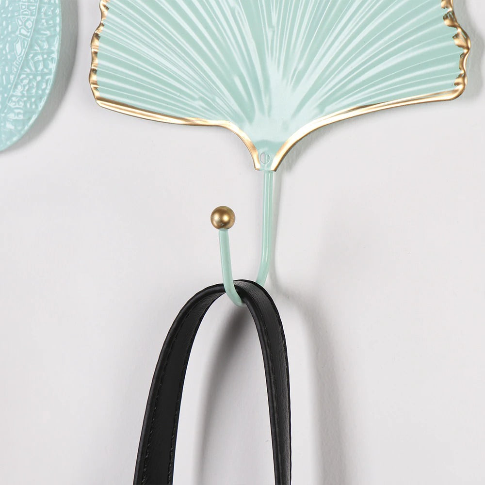 Złota Kinkietowa Wieszaka na Ścianę