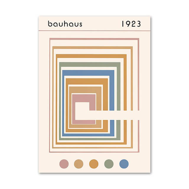 Plakaty na płótnie na ścianę w kolorze jasnopomarańczowym i niebieskim