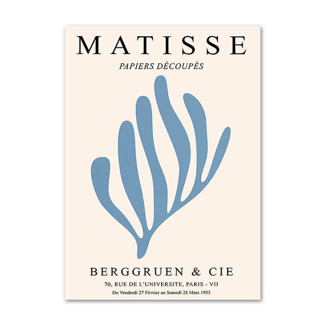 Plakaty na płótnie na ścianę w kolorze jasnopomarańczowym i niebieskim