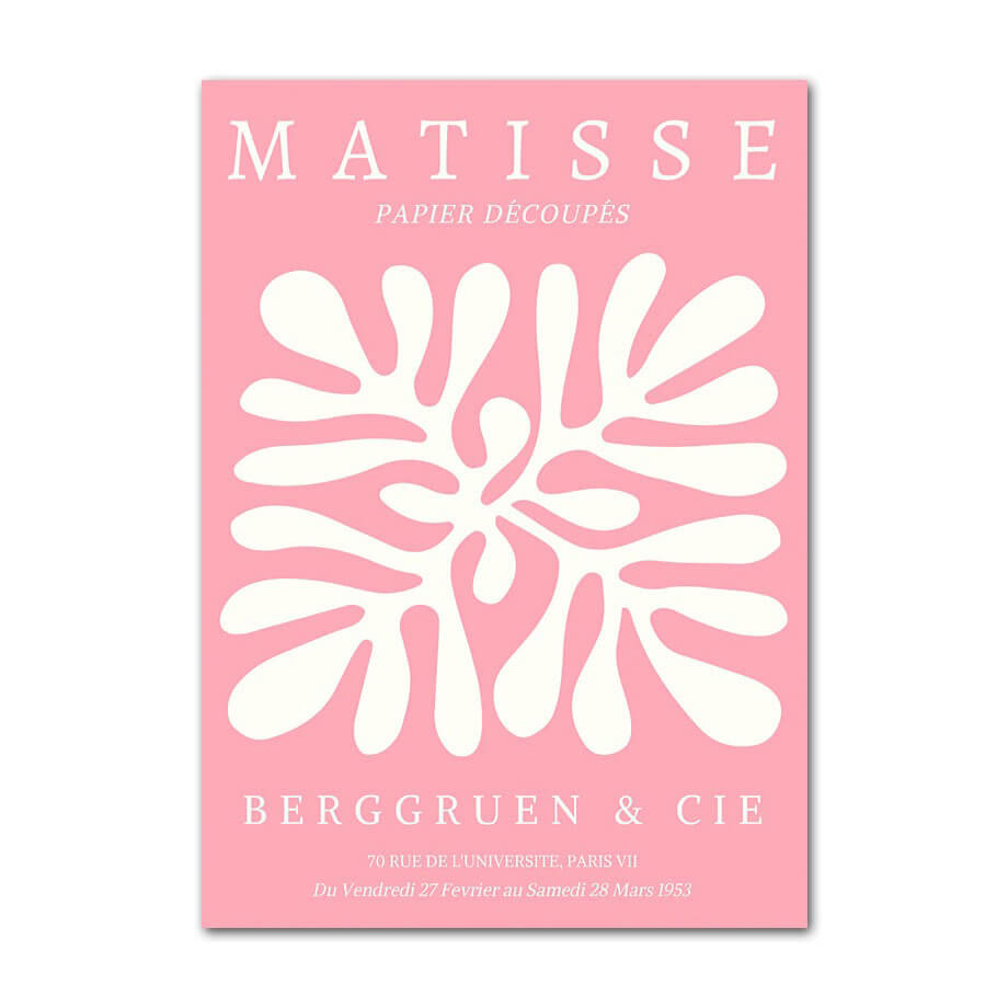 Plakaty na płótnie w pastelowym różu do galerii ściennych