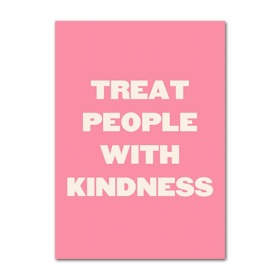 Plakaty na płótnie w pastelowym różu do galerii ściennych