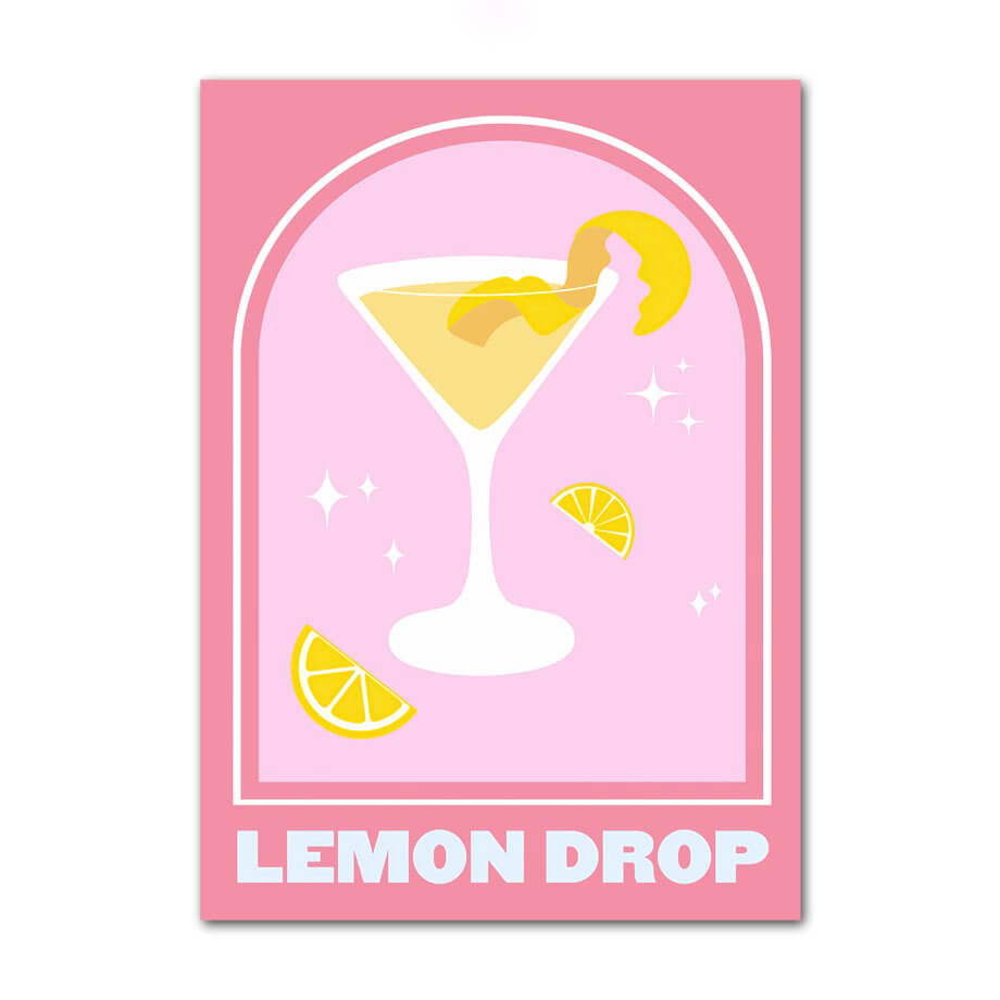 Plakaty na płótnie w pastelowym różu do galerii ściennych