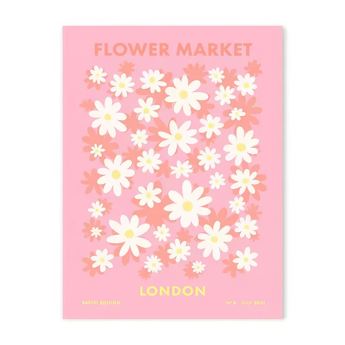 Pastelowa Kolekcja Plakatów na Płótnach z Kolazami Pozytywnych Wibracji