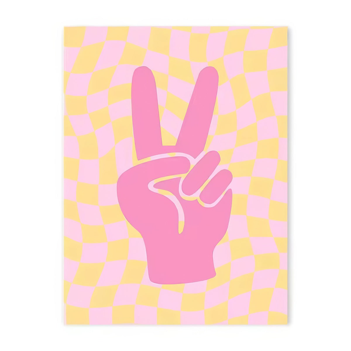 Pastelowa Kolekcja Plakatów na Płótnach z Kolazami Pozytywnych Wibracji