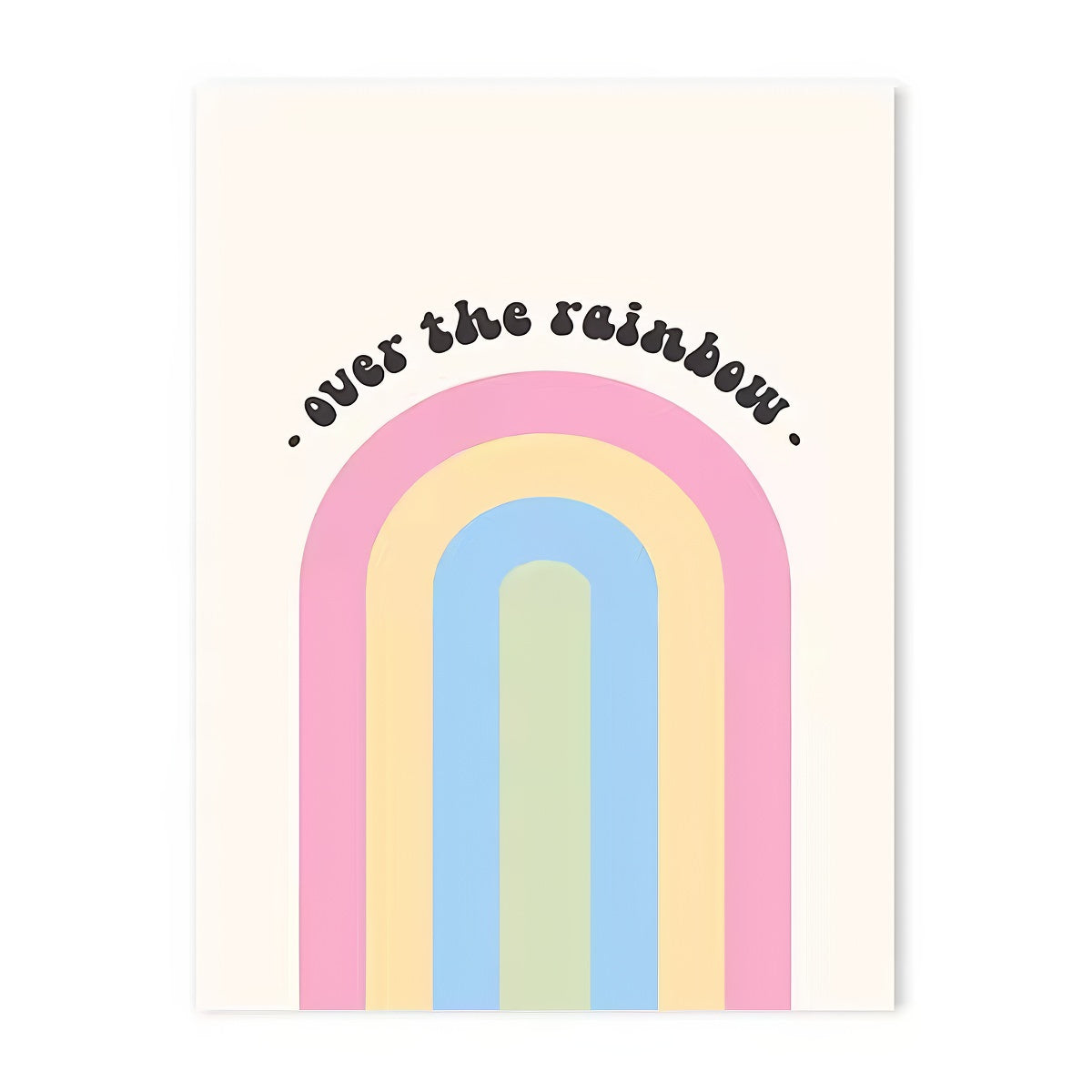 Pastelowa Kolekcja Plakatów na Płótnach z Kolazami Pozytywnych Wibracji