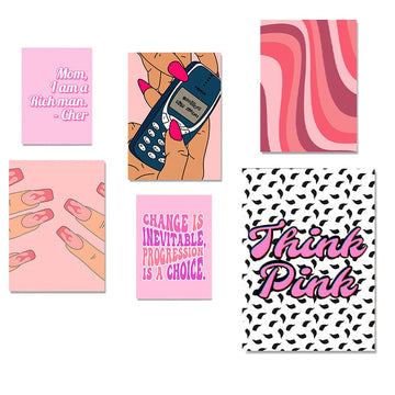 Plakaty na płótnie Think Pink