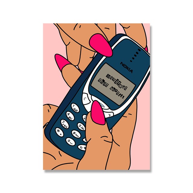 Plakaty na płótnie Think Pink