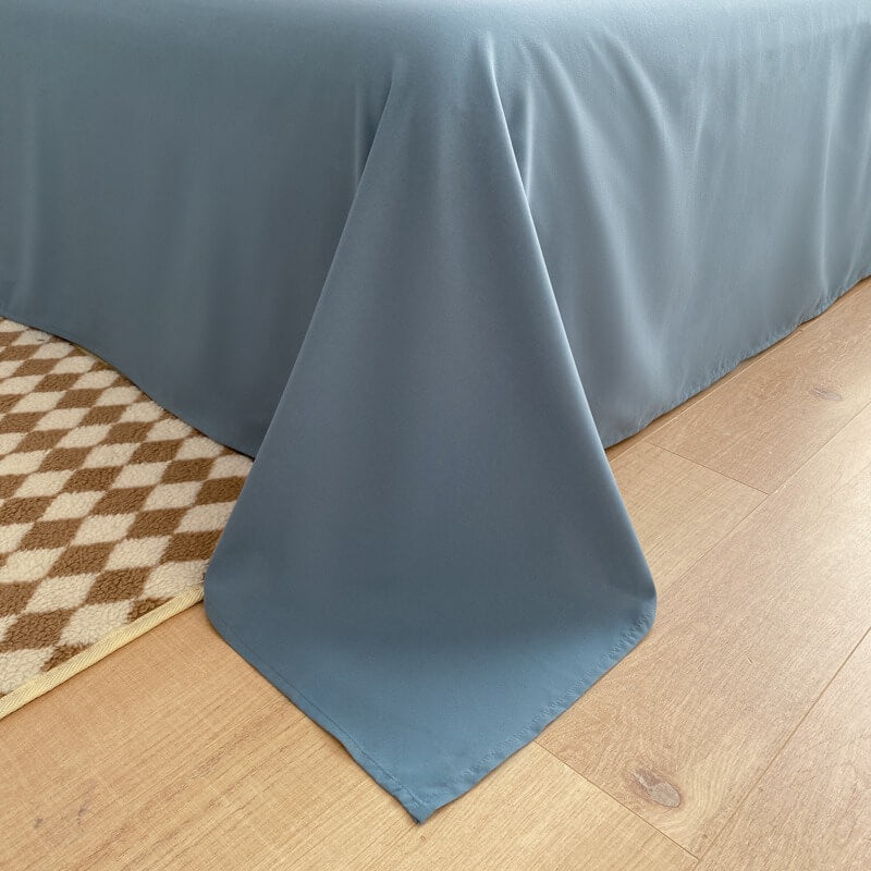 Duży zestaw pościeli z wzorem kraty