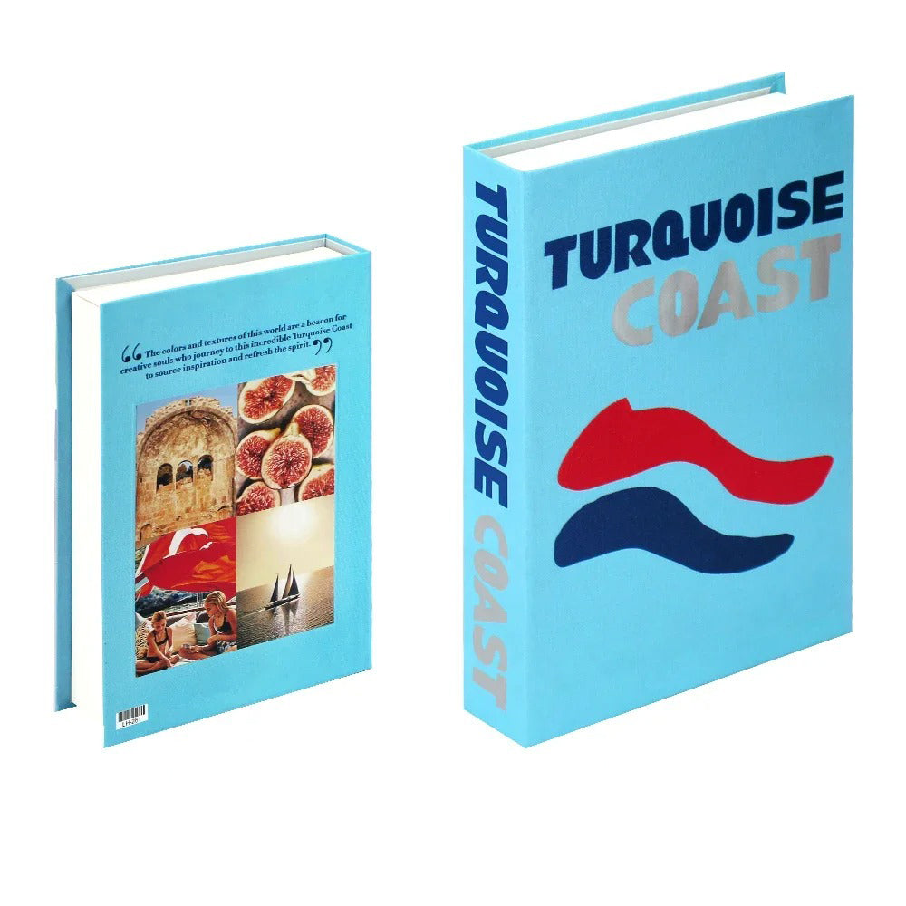 Preppy Cities Fake Book Pojemnik na Przechowywanie