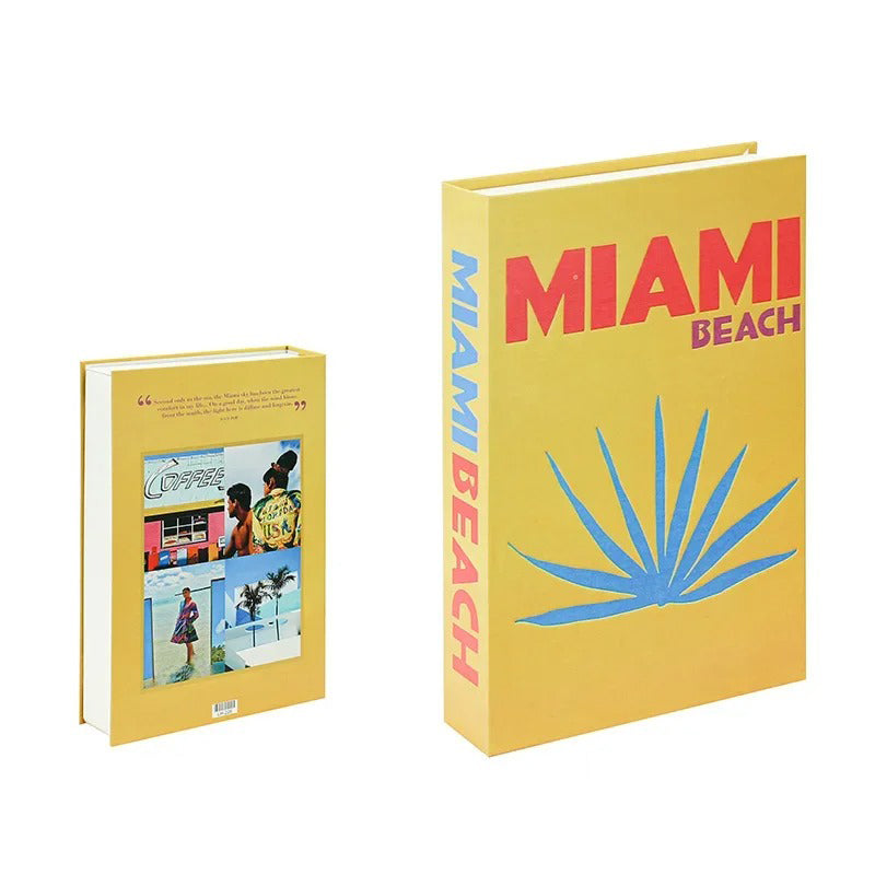 Preppy Cities Fake Book Pojemnik na Przechowywanie