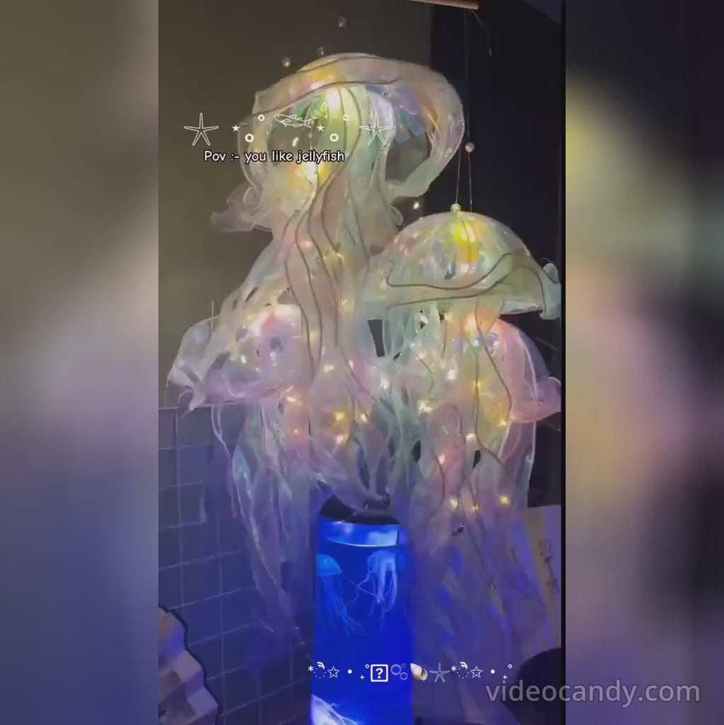 Wiszące Lampki Meduzy LED<br>Kup 2, a 3. otrzymasz za darmo!