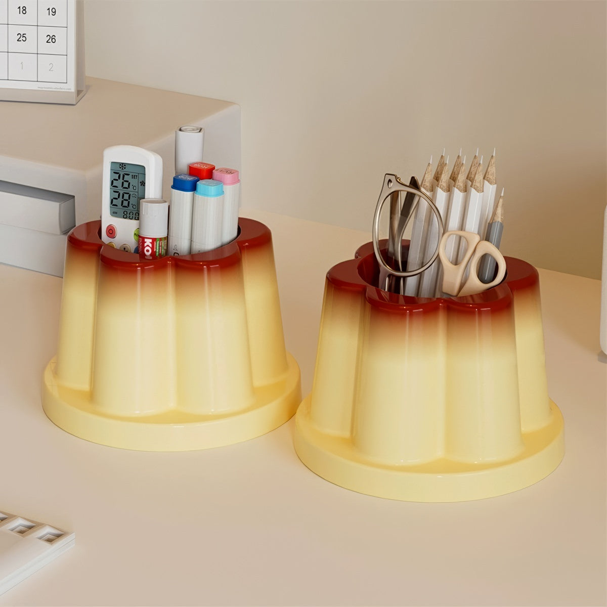 Pojemnik na pudding na długopis