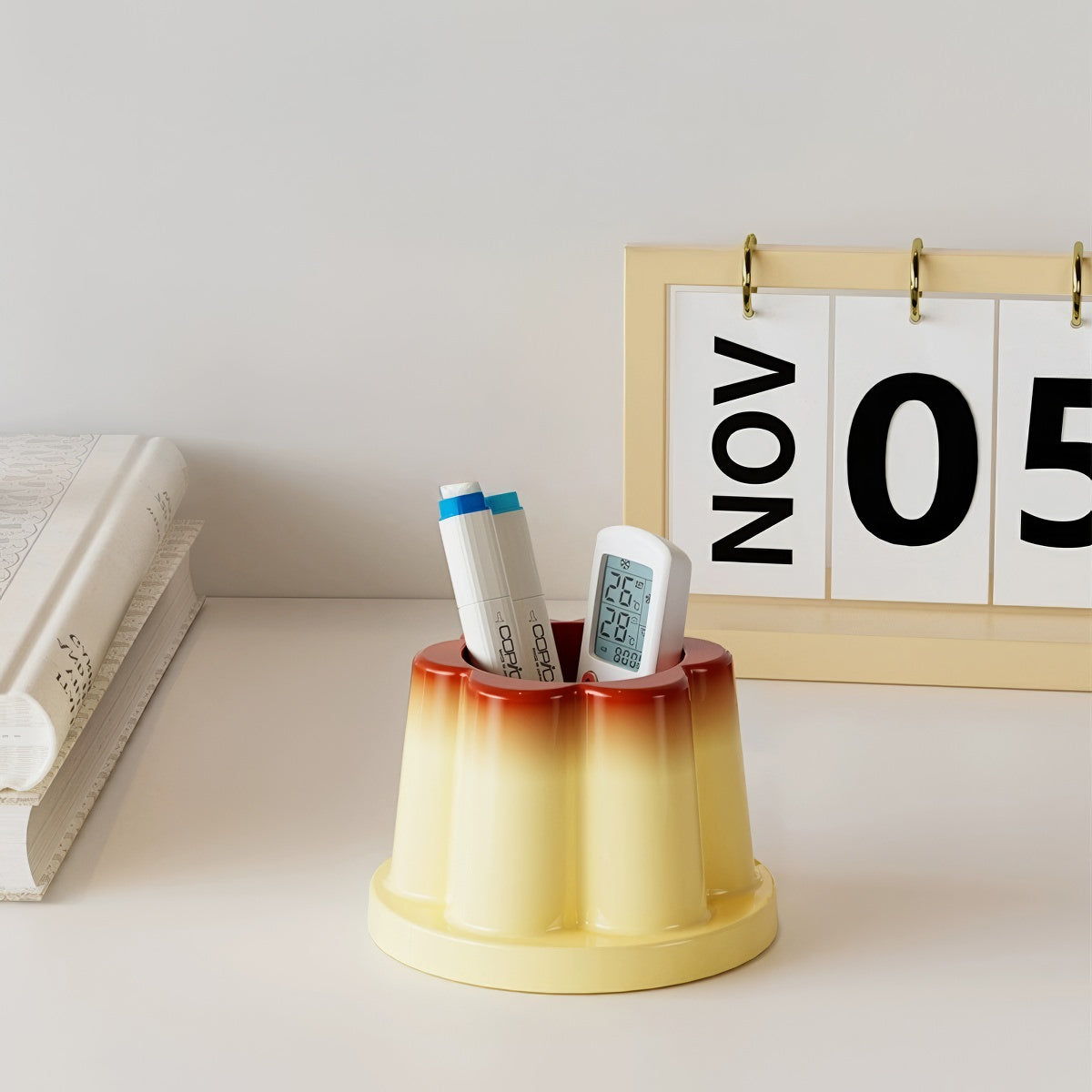 Pojemnik na pudding na długopis