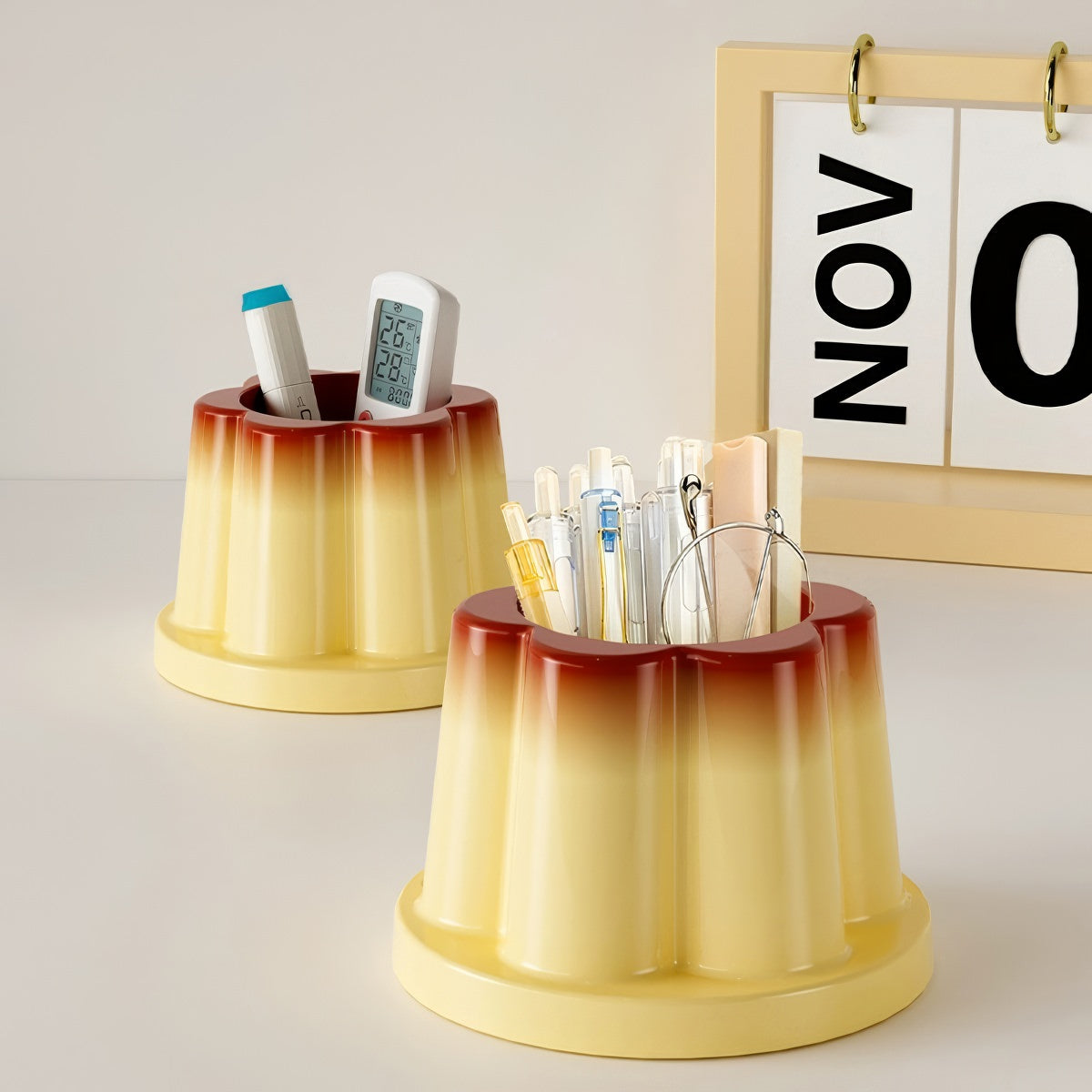 Pojemnik na pudding na długopis