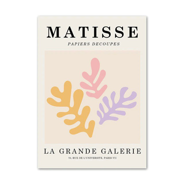 Postery z płótna w pastelowym fioletowym kolorze