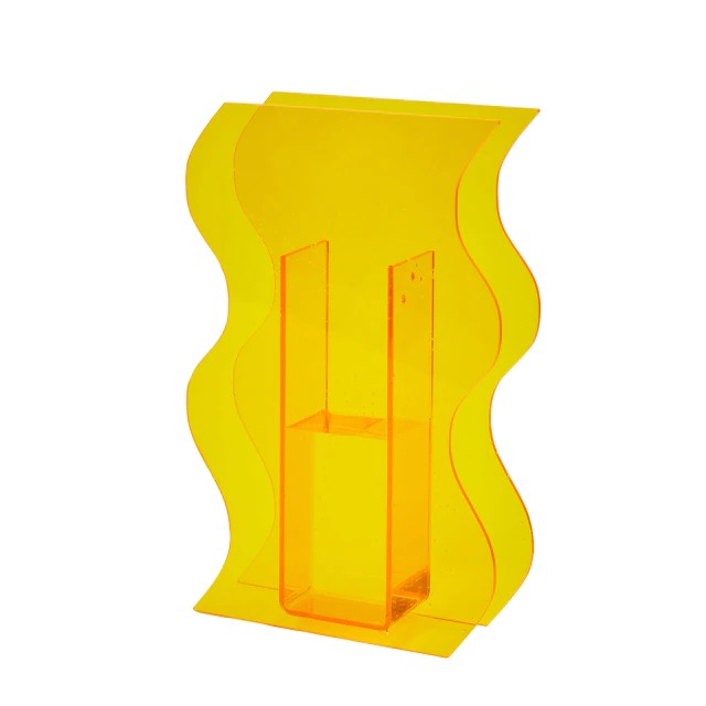 Falowana wazak acryliczna