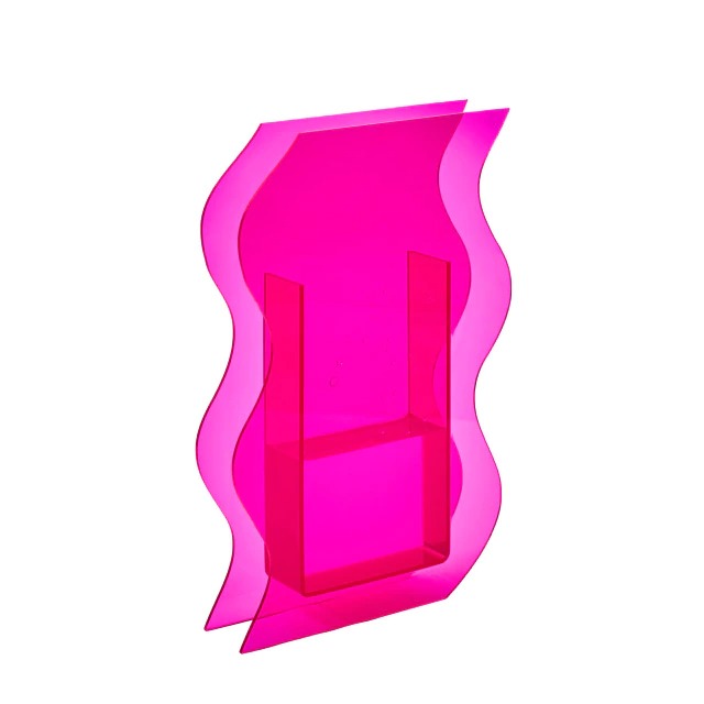 Falowana wazak acryliczna