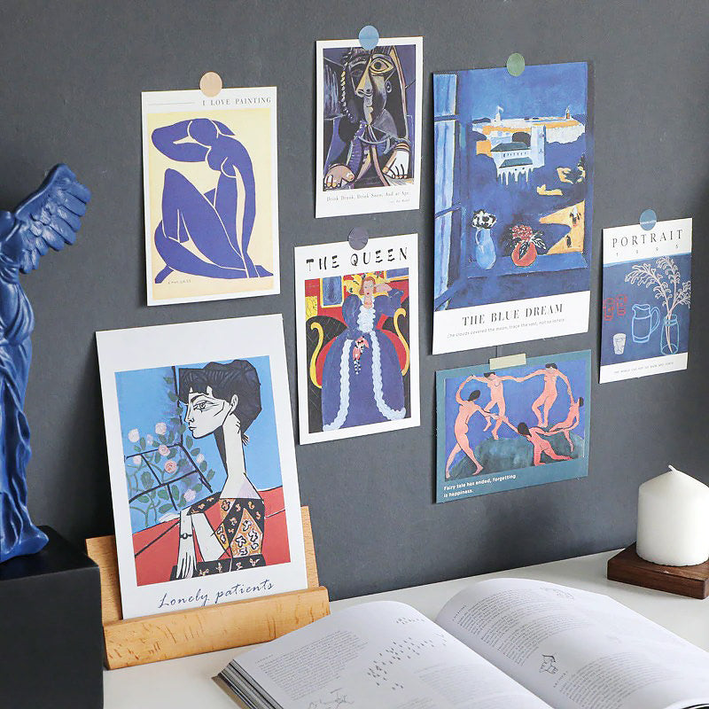 Zestaw kart z plakatami Art Hoe