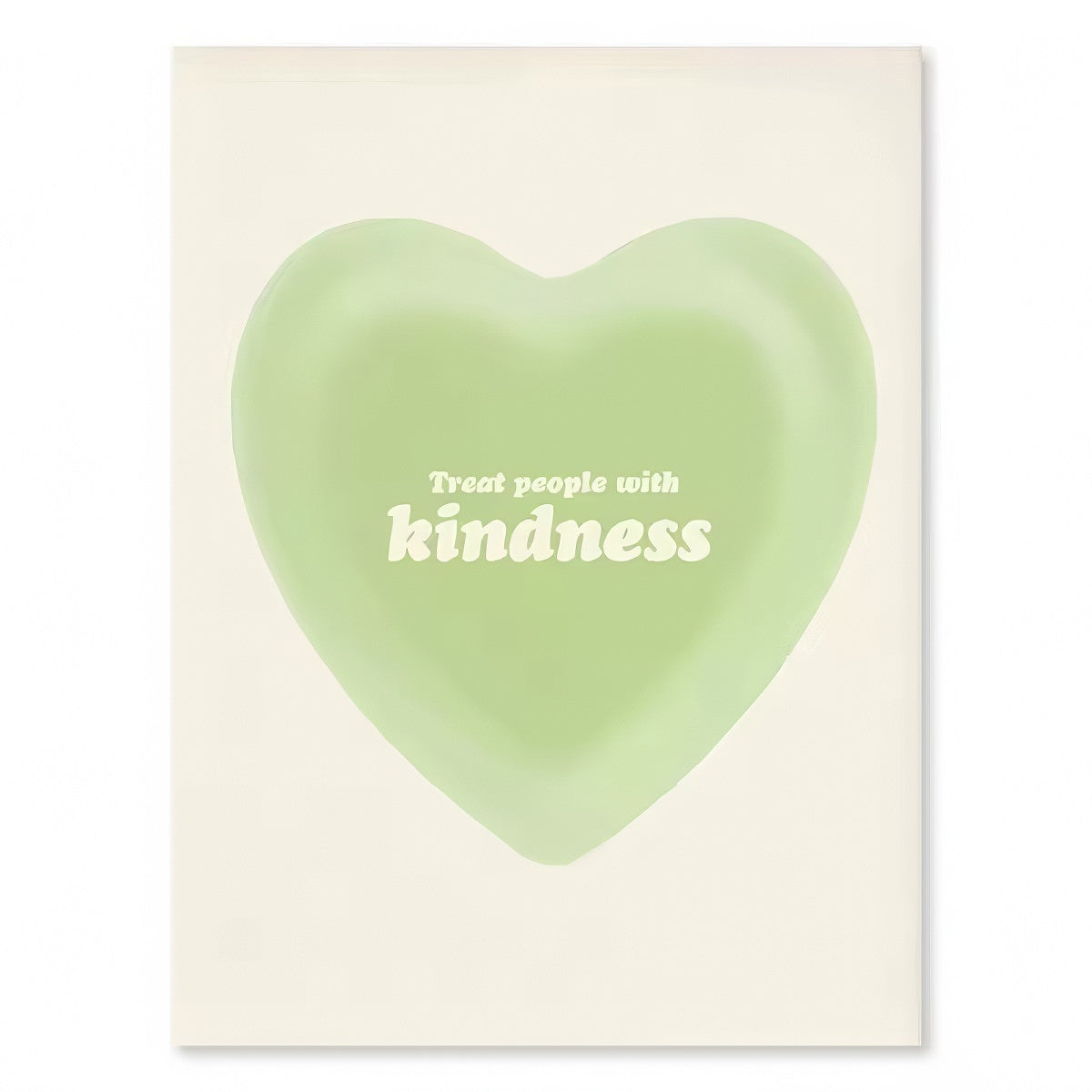 Postery z falistym poppym zielonym płótnem