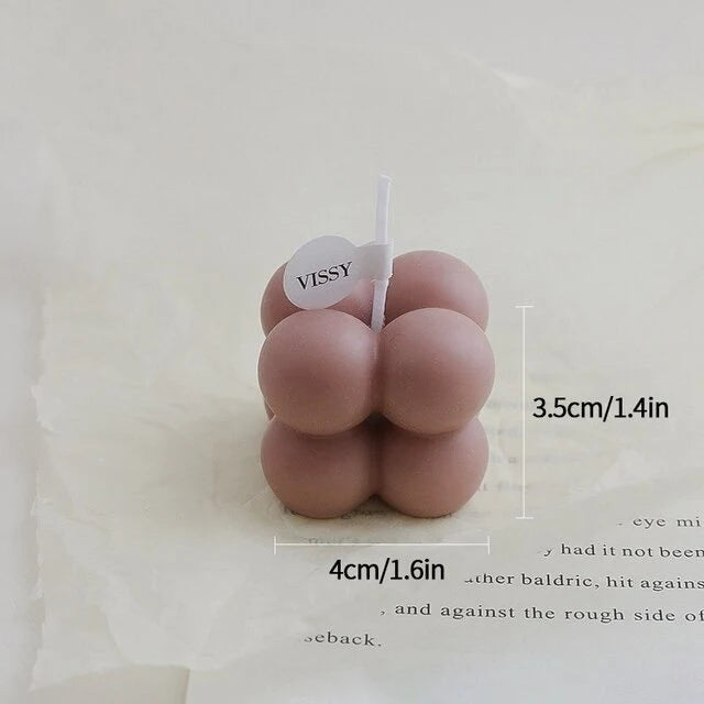 Bubble Cube Scented Candle