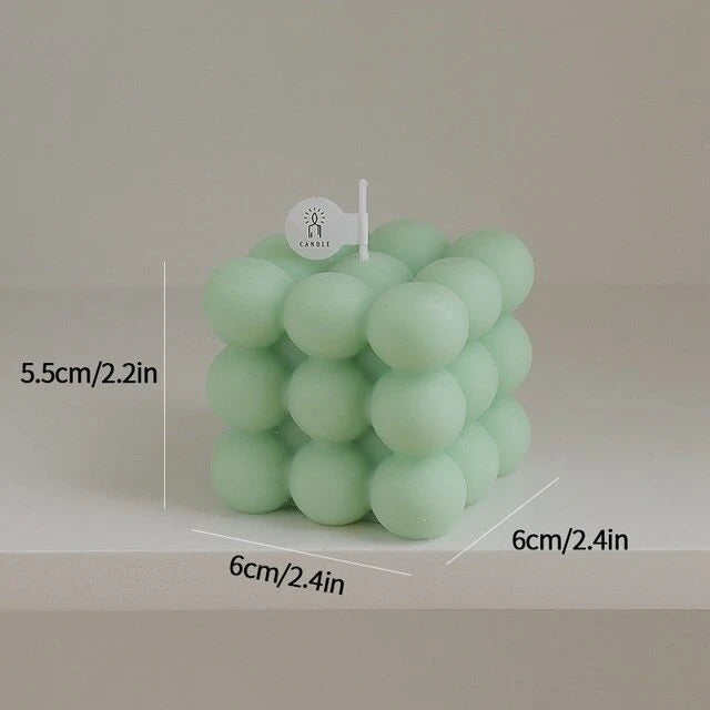 Bubble Cube Scented Candle