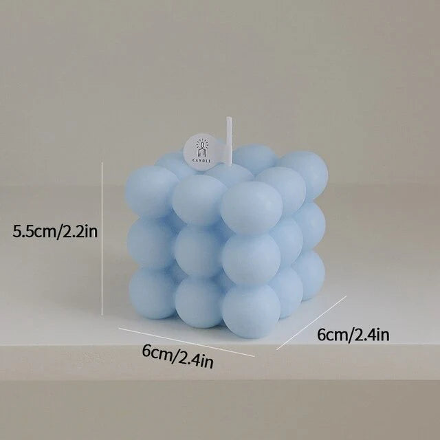 Bubble Cube Scented Candle