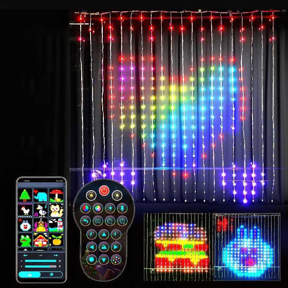 Inteligentne Światła LED do Zasłon