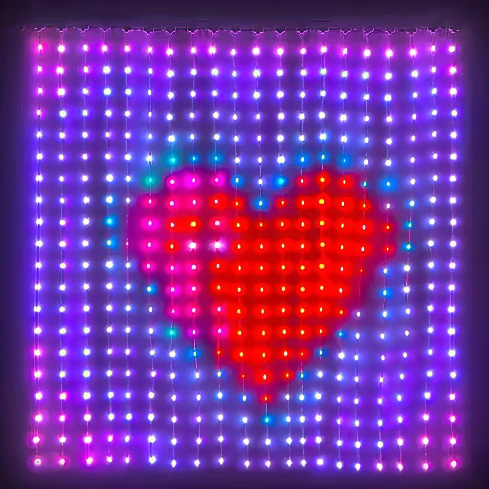 Inteligentne Światła LED do Zasłon