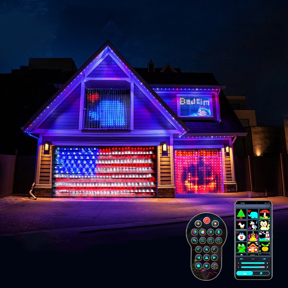 Inteligentne Światła LED do Zasłon