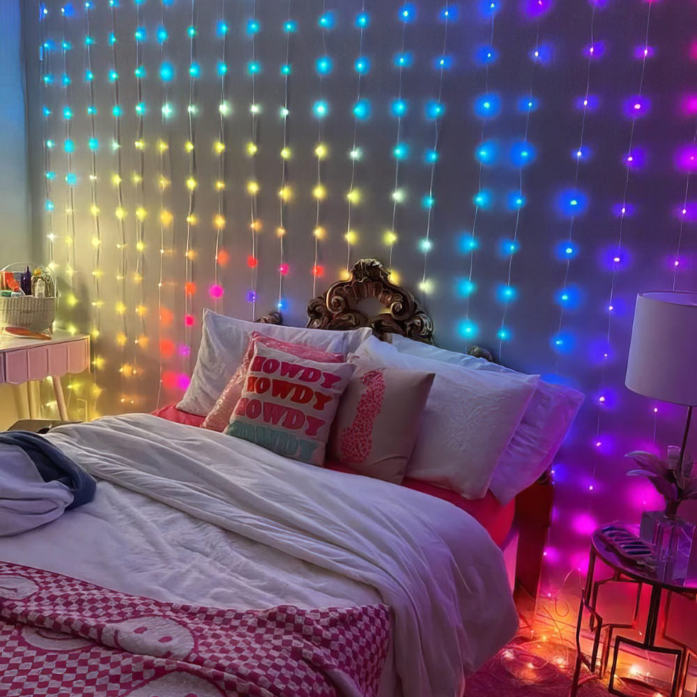 Inteligentne Światła LED do Zasłon