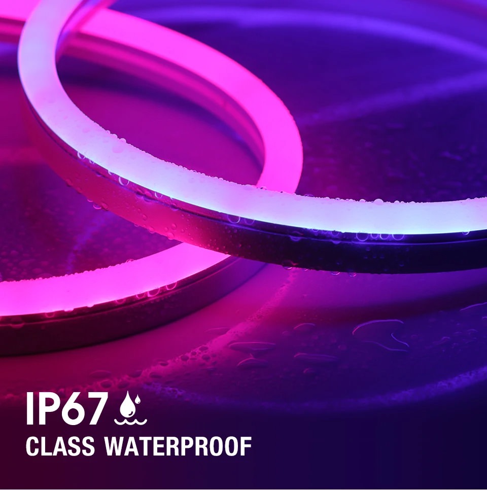 Ledy LED z neonowym sznurkiem Squiggle