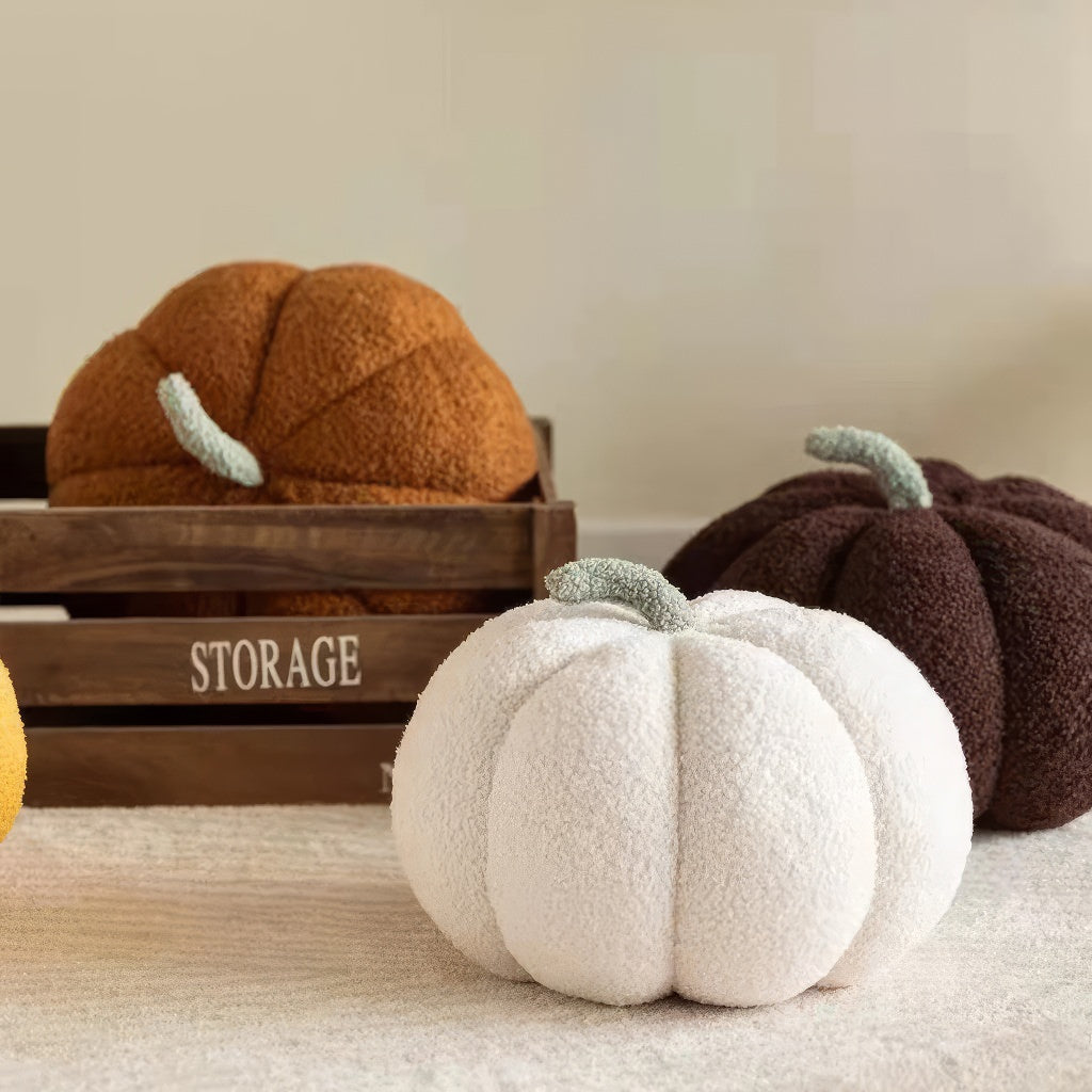 Poduszka pluszowa z wypchaną dynią Terry