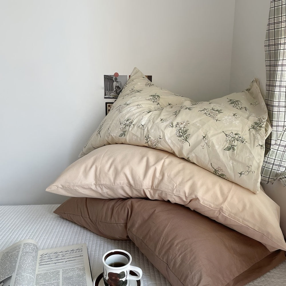 Dodatkowa poszewka na poduszkę o vintage'owym estetycznym stylu