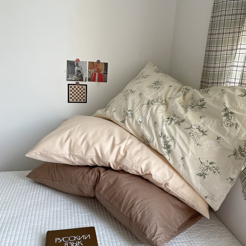 Dodatkowa poszewka na poduszkę o vintage'owym estetycznym stylu