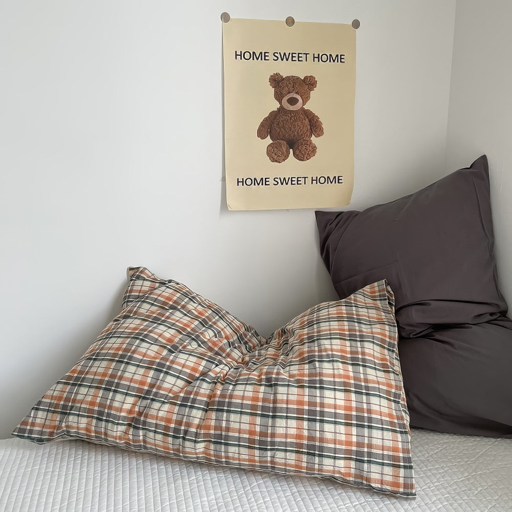 Dodatkowa poszewka na poduszkę o vintage'owym estetycznym stylu