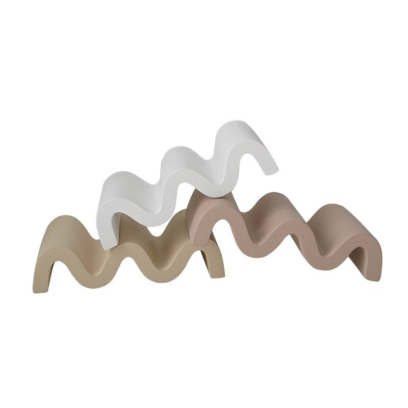 Falbankowa ceramiczna organizator biżuterii