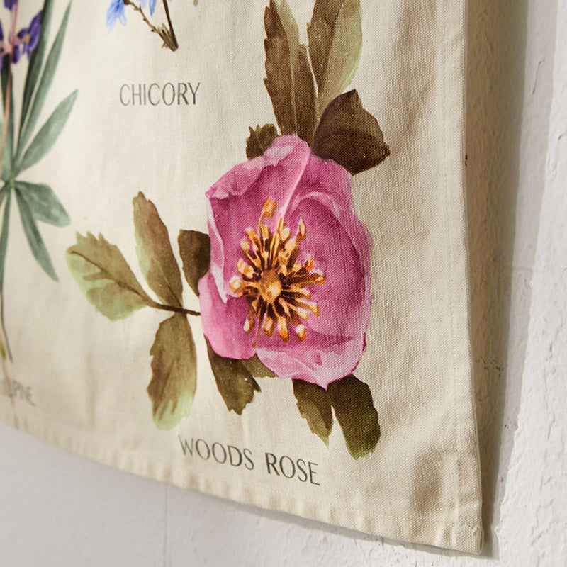 Gobelin z dzikimi kwiatami