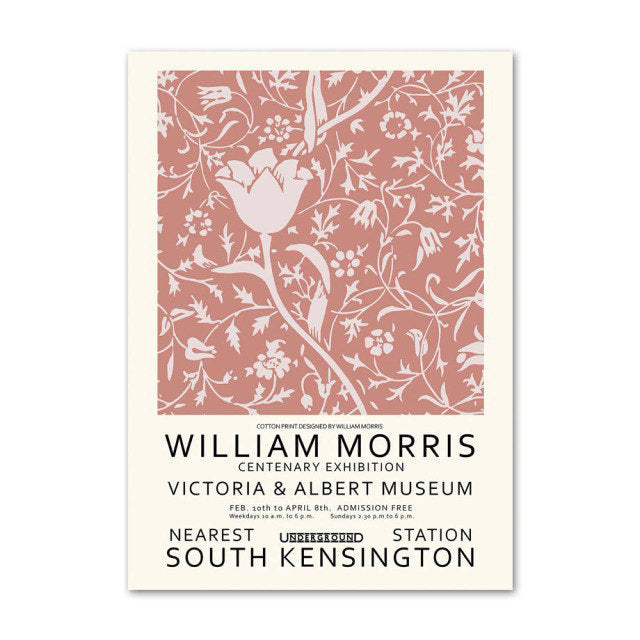 Plakaty na płótnie z kwiatowym wzorem w odcieniach pomarańczowo-czerwonych