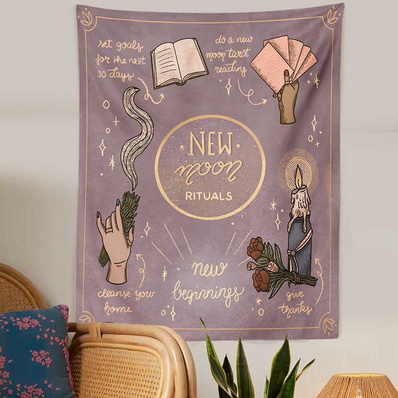 Tkanina z rytuałami Nowiu